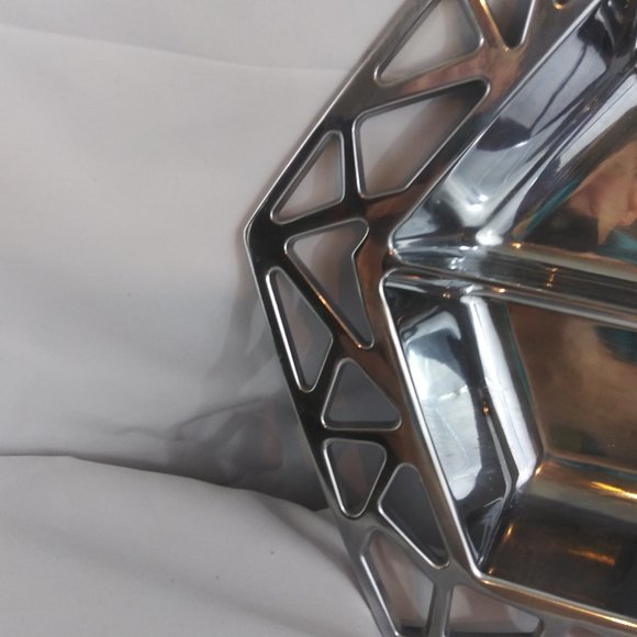 Wilton Armetale  12" Symphony Hexagonal Server New - Picture 7 of 11